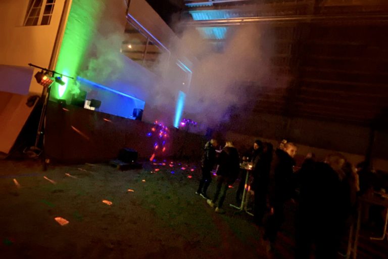 Ringstechen und Party beim Erntedankfest